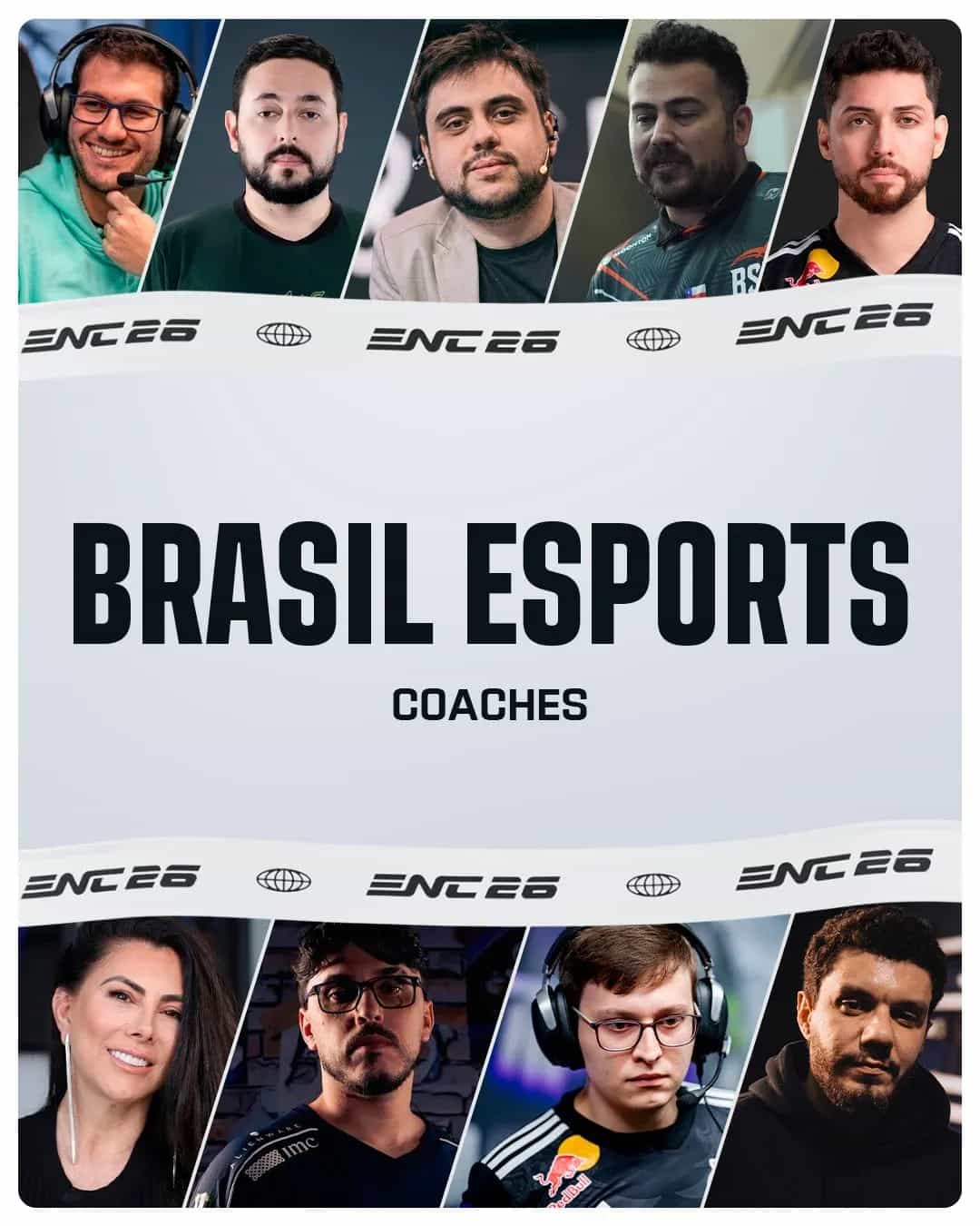 Brasil tem treinadores definidos para a Esports Nations Cup 2026