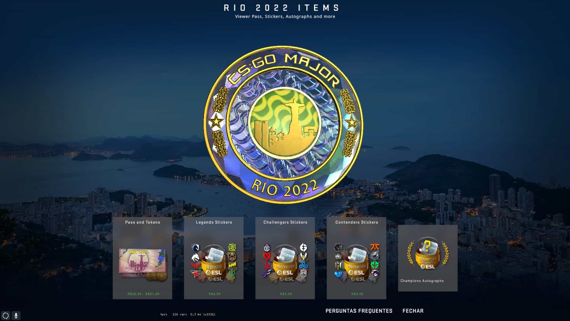 Lançamentos das cápsulas do Major Rio 2022 e homenagem a Gaules