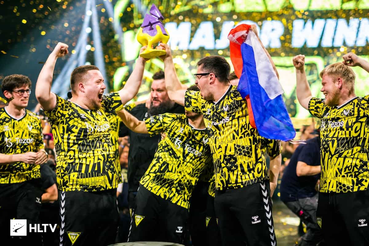 Vitality se consagra campeã do Major de Paris
