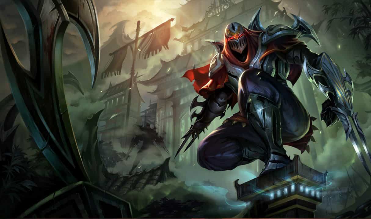 ZED: O mestre das sombras do League of Legends