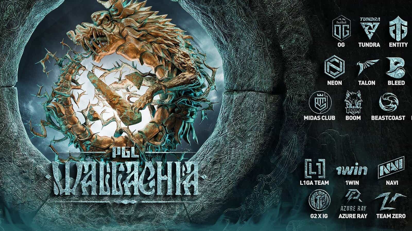 PGL anunciou as equipes convidadas para o Wallachia