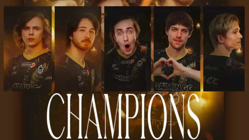 Gaimin Gladiators are the BetBoom Dacha Champions!!