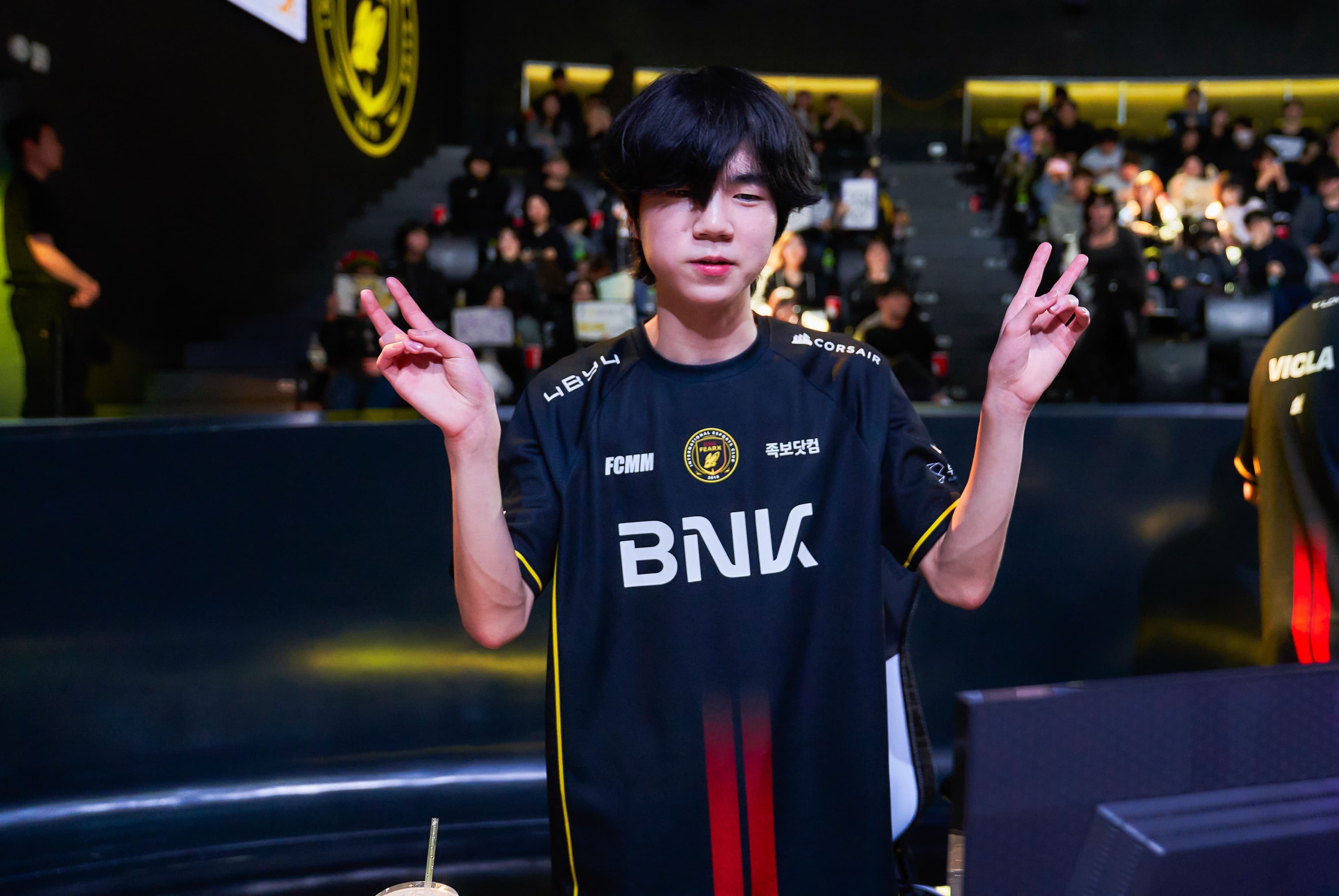 BFX Diable on stage during the 2026 LCK Cup