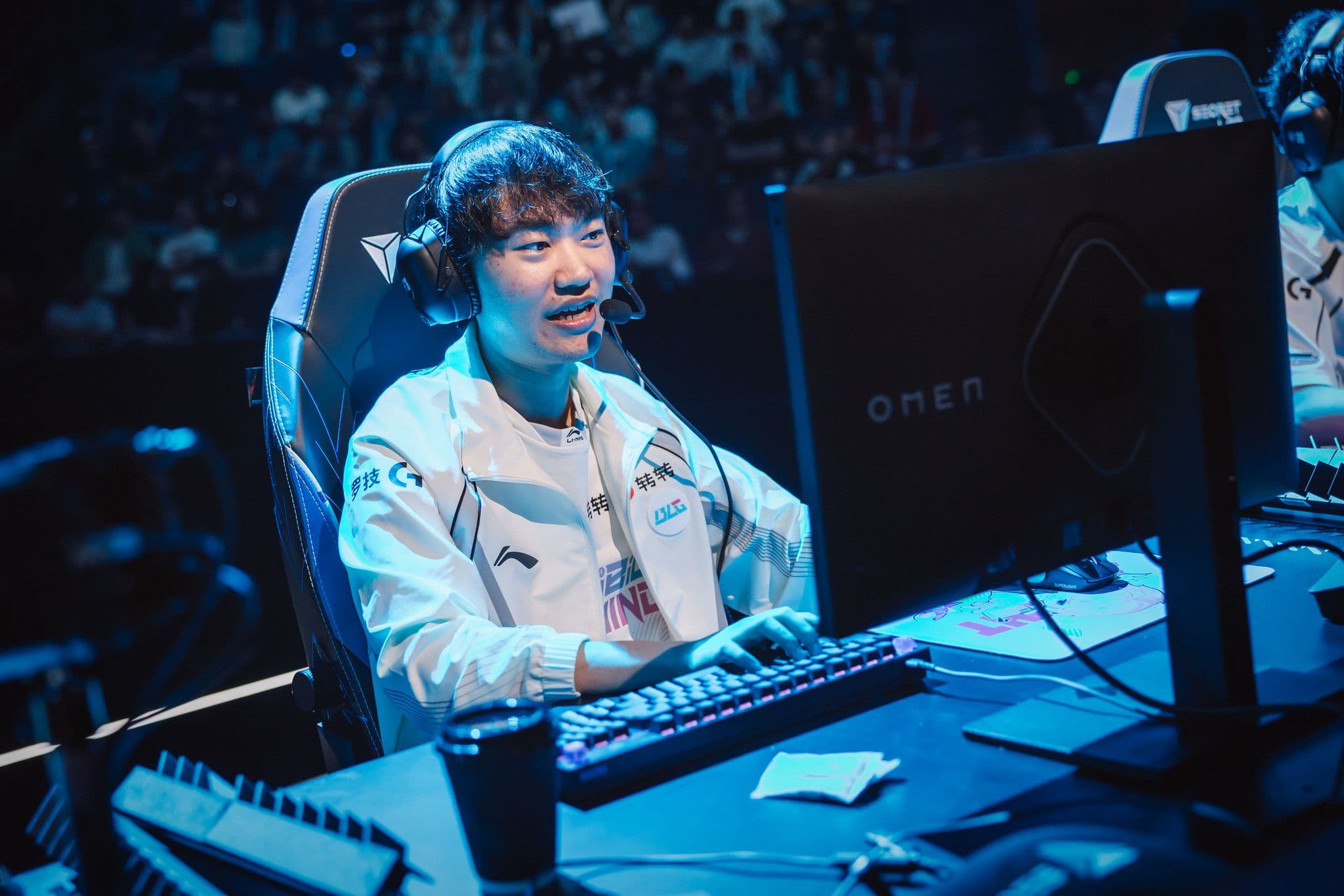 BLG knight at the League of Legends World Championship 2026 (Photo by Colin Young-Wolff/Riot Games)