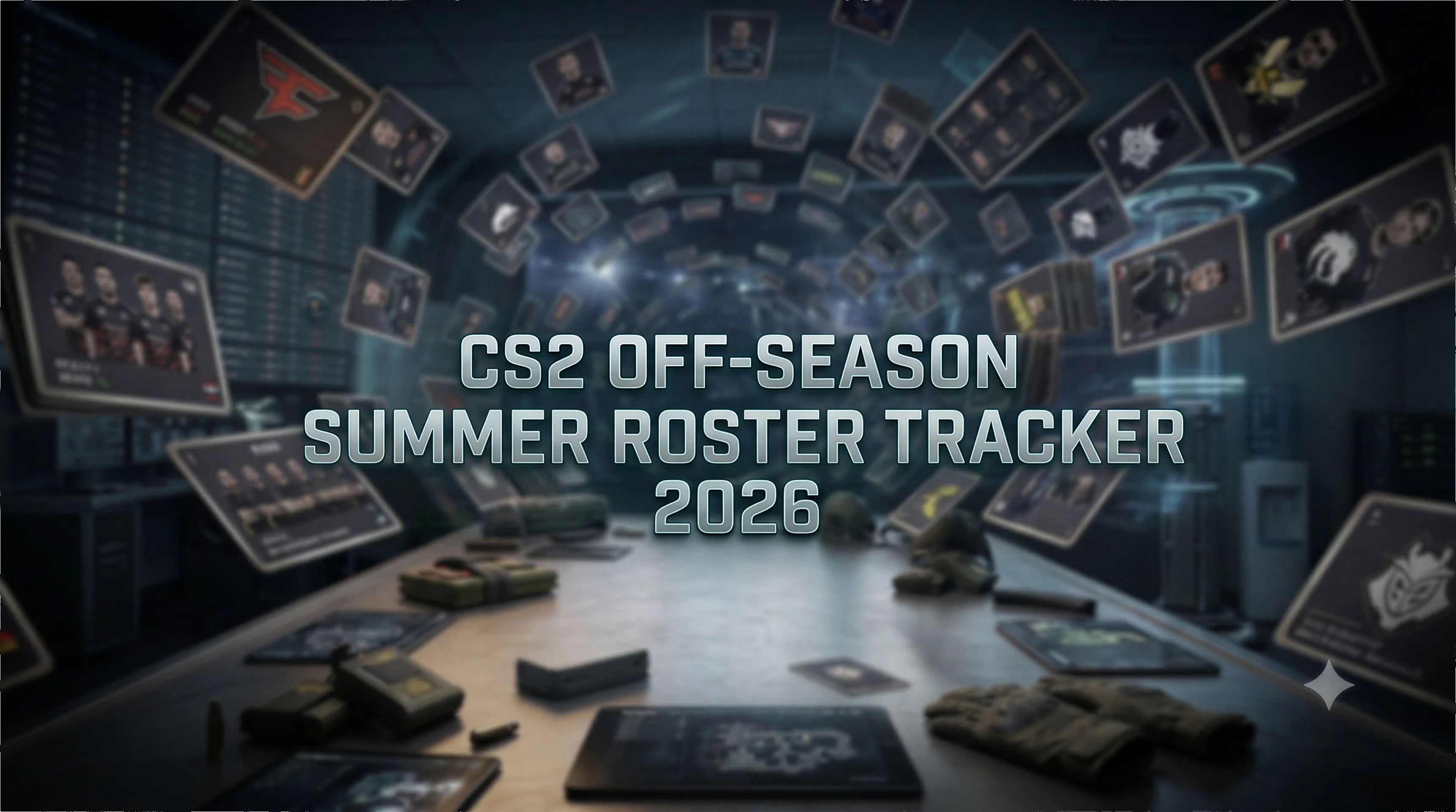 CS2 Off-Season Roster Tracker Summer 2026