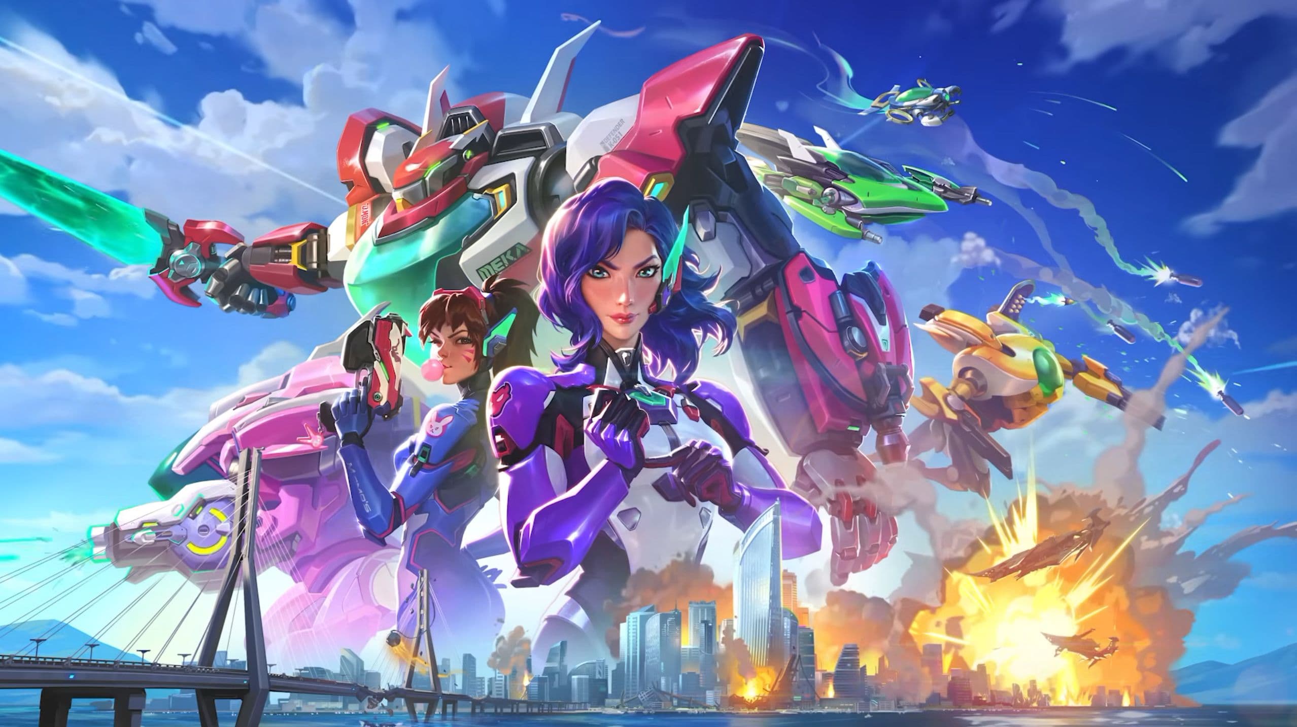 Overwatch Unveils New MEKA Squad Hero D.Mon with a Cinematic Trailer