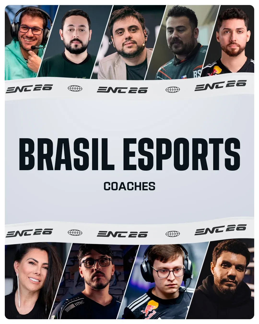 A espera acabou. A Aliança Brasileira de Esports (ABE) confirmou os treinadores que vão comandar a seleção brasileira nas modalidades da Esports Nations Cup 2026.