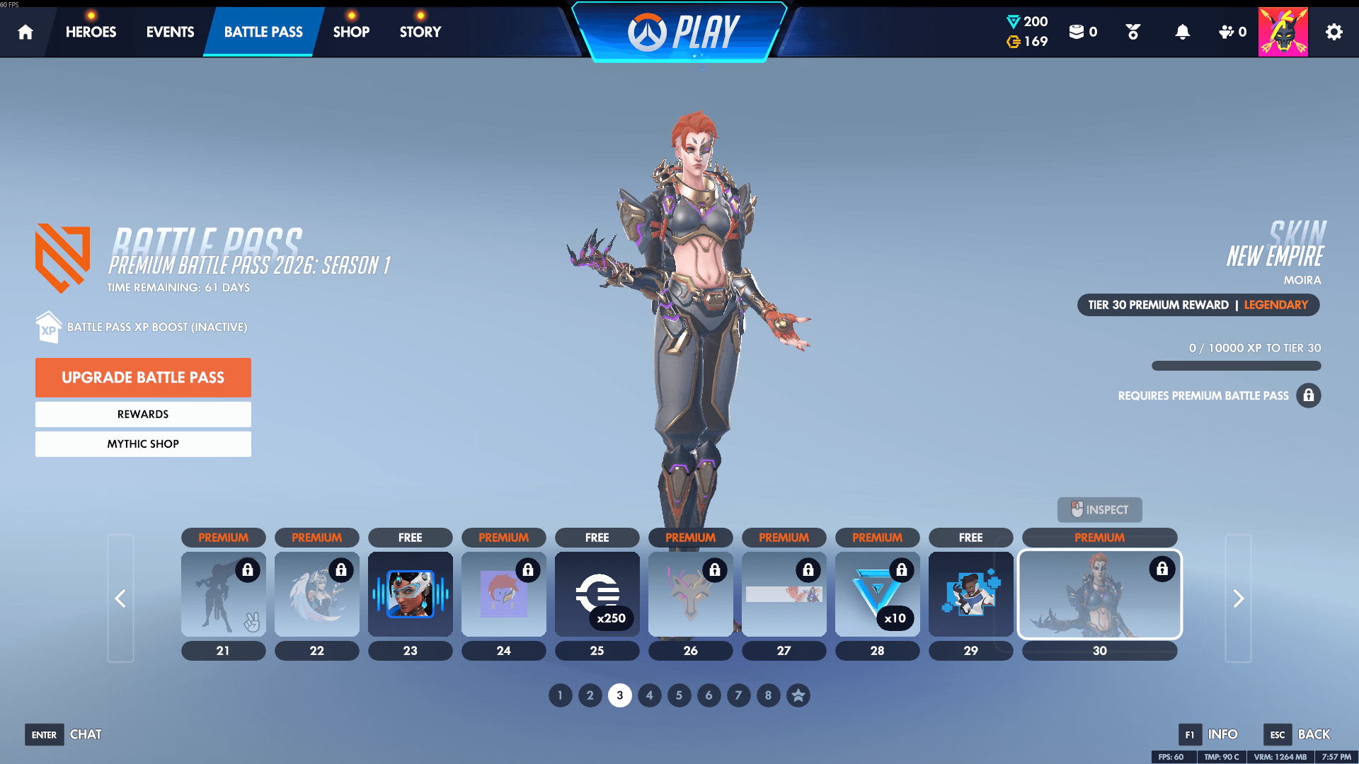 Overwatch Season 1 Battle Pass rewards