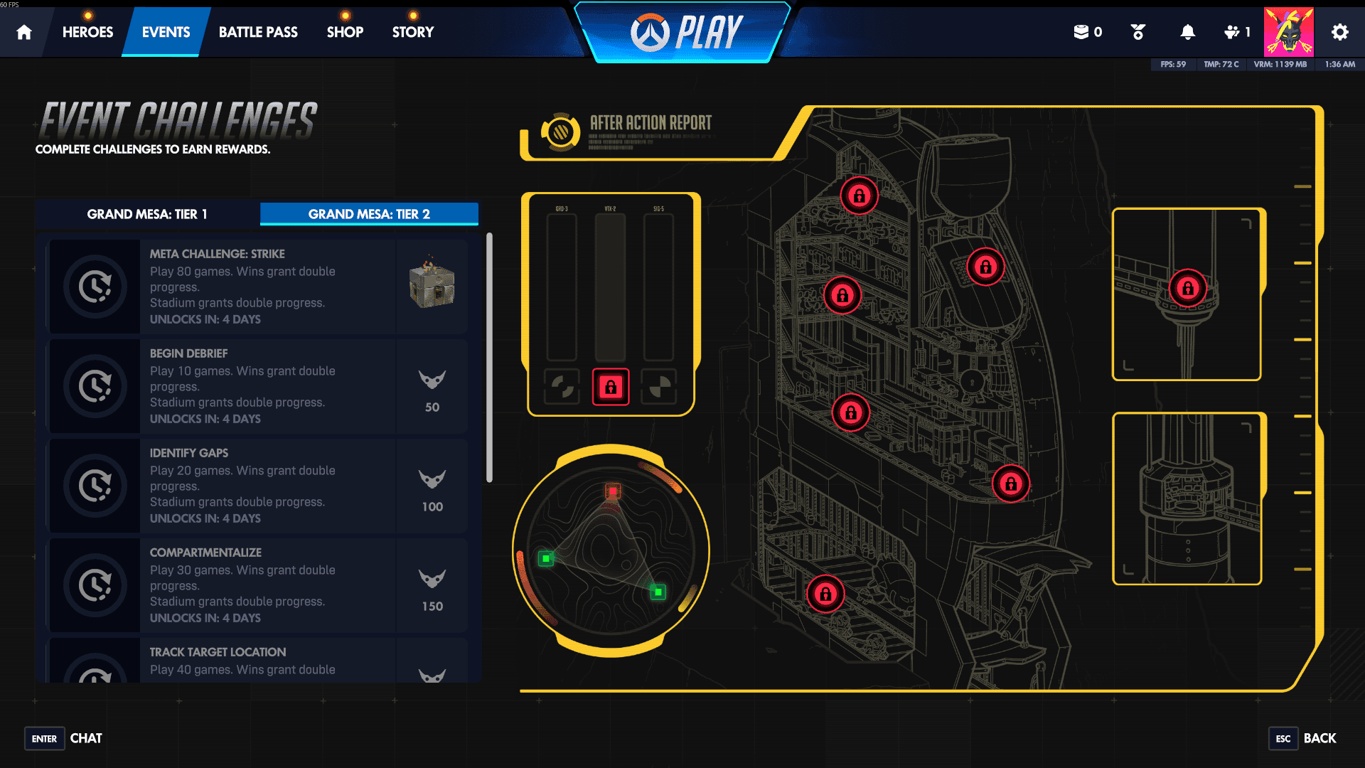 Overwatch Season 2 Grand Mesa Event Tier 2 Challenges
