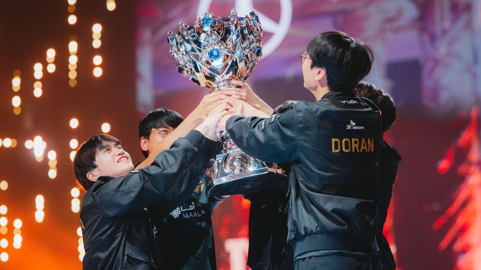 T1 won the LoL Worlds 2025 (Photo by Colin Young-Wolff/Riot Games)
