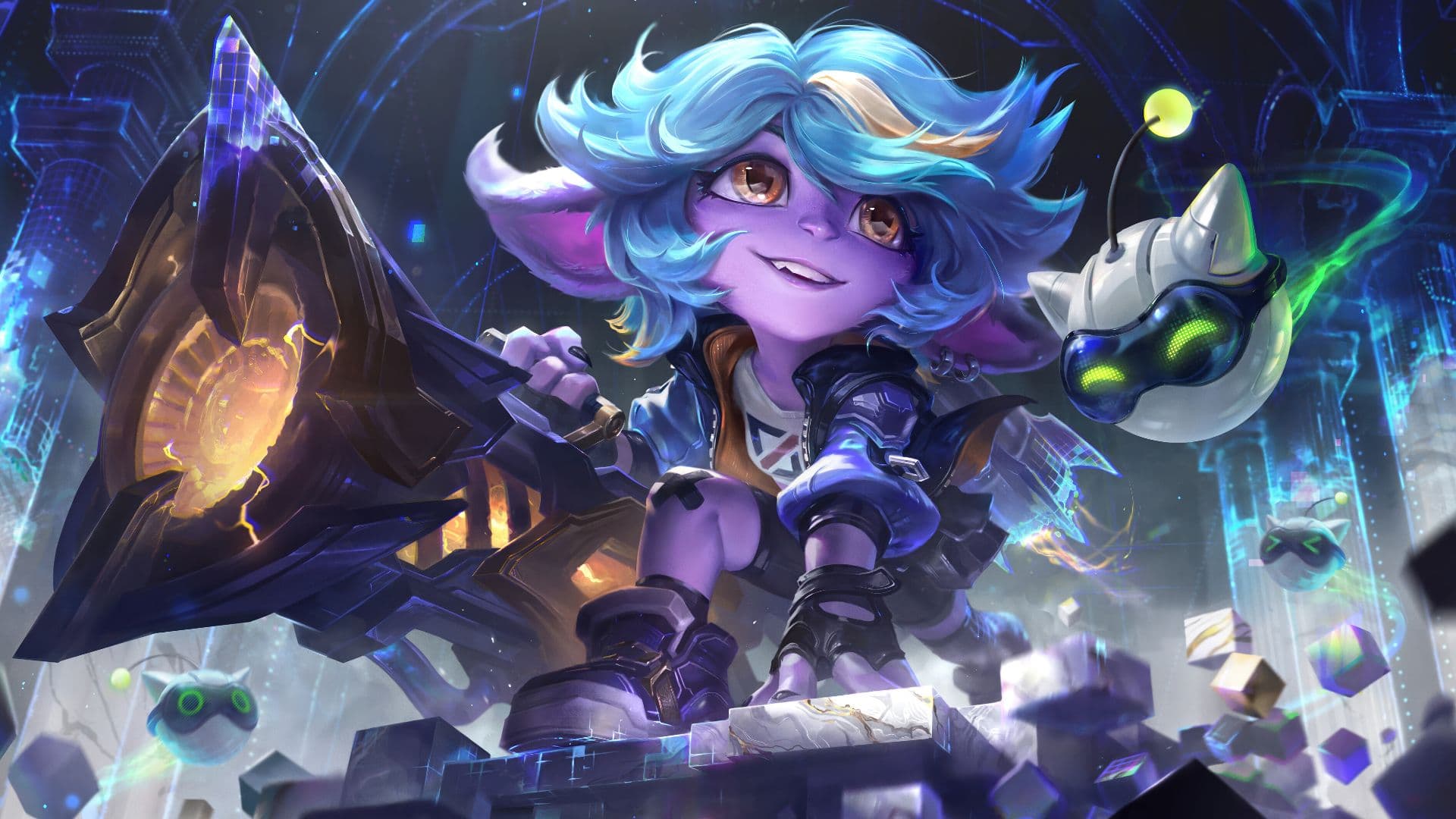 Tristana Risen Legend splas art