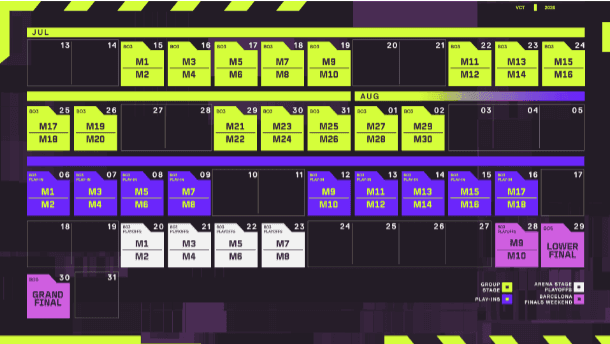 vct emea stage 2 2026 schedule