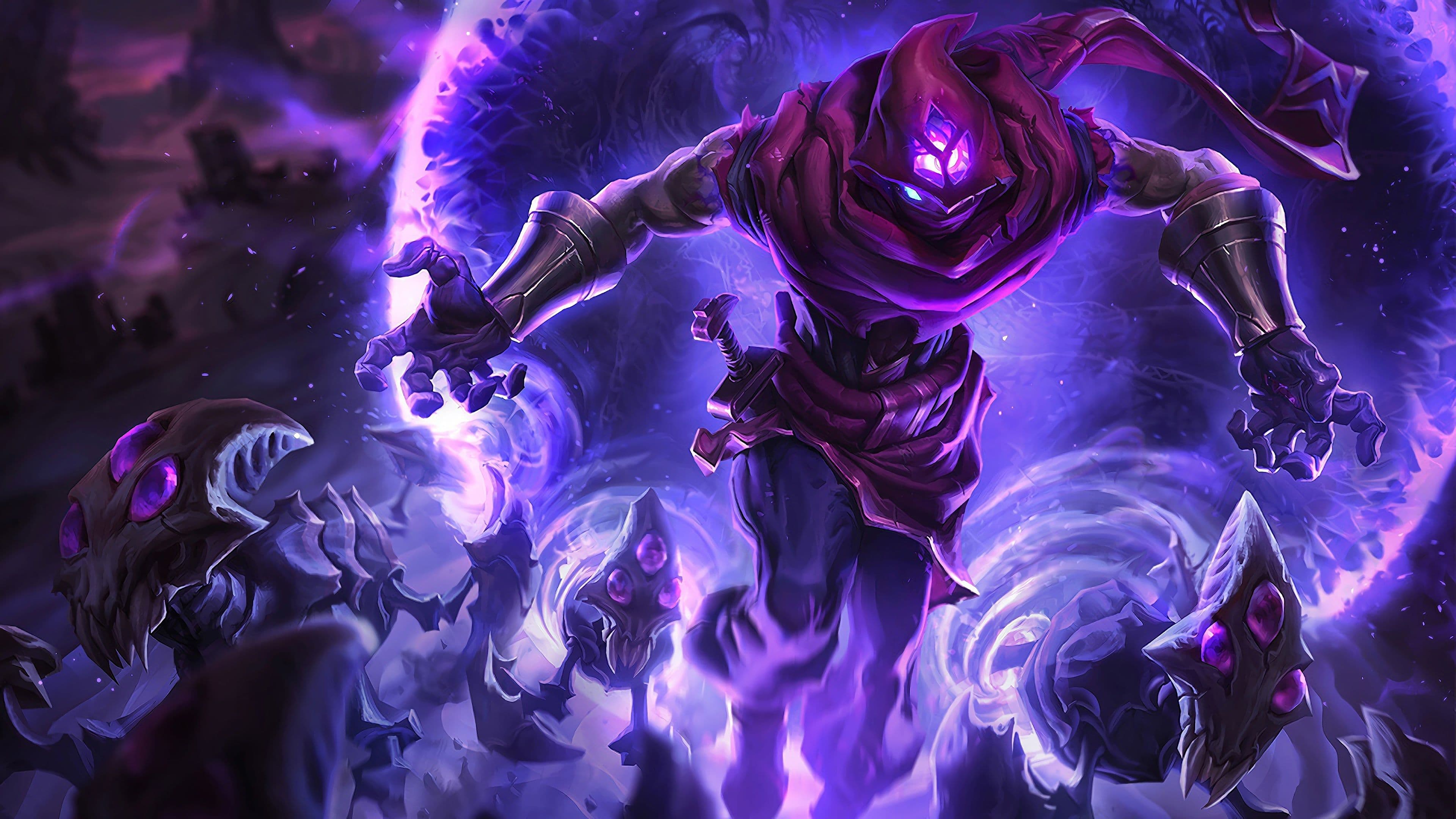 Malzahar League of Legends splash art
