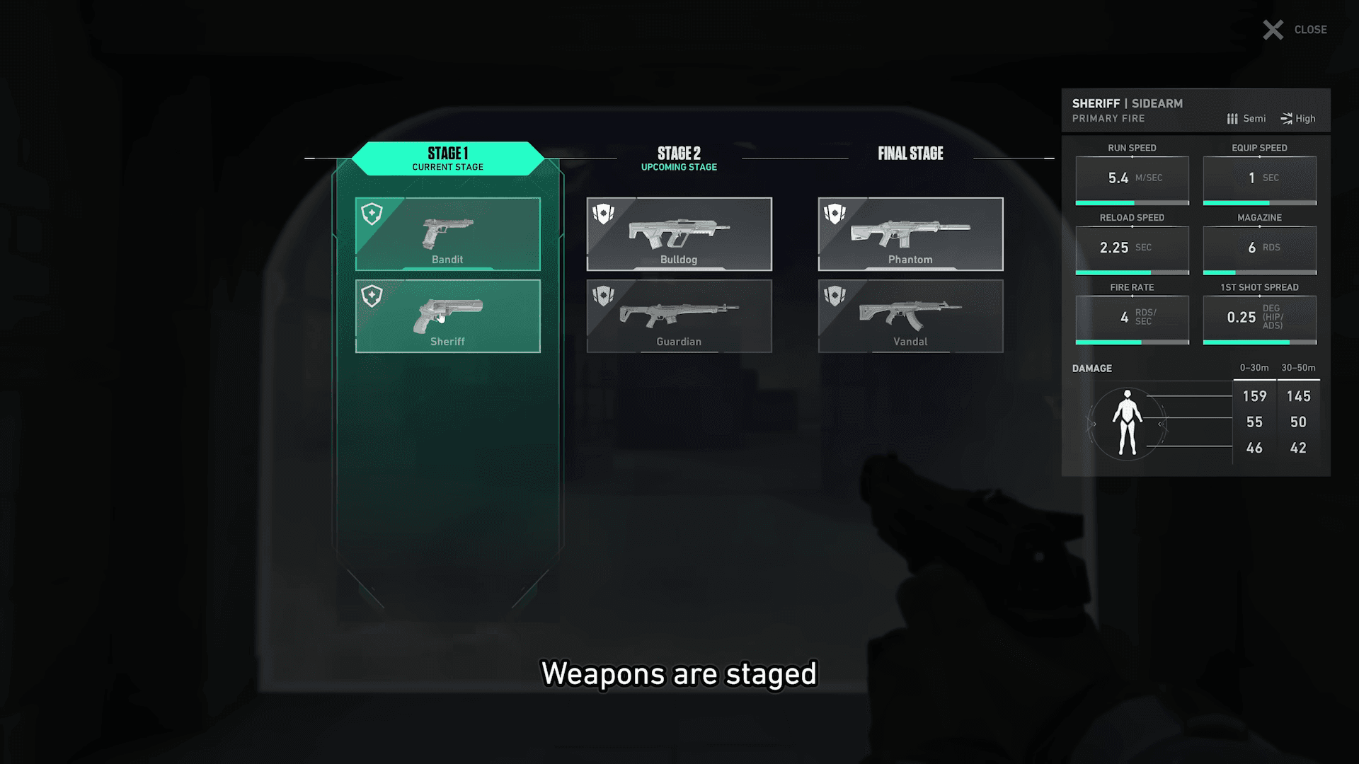 VALORANT Skirmish Ascension Weapon Stages