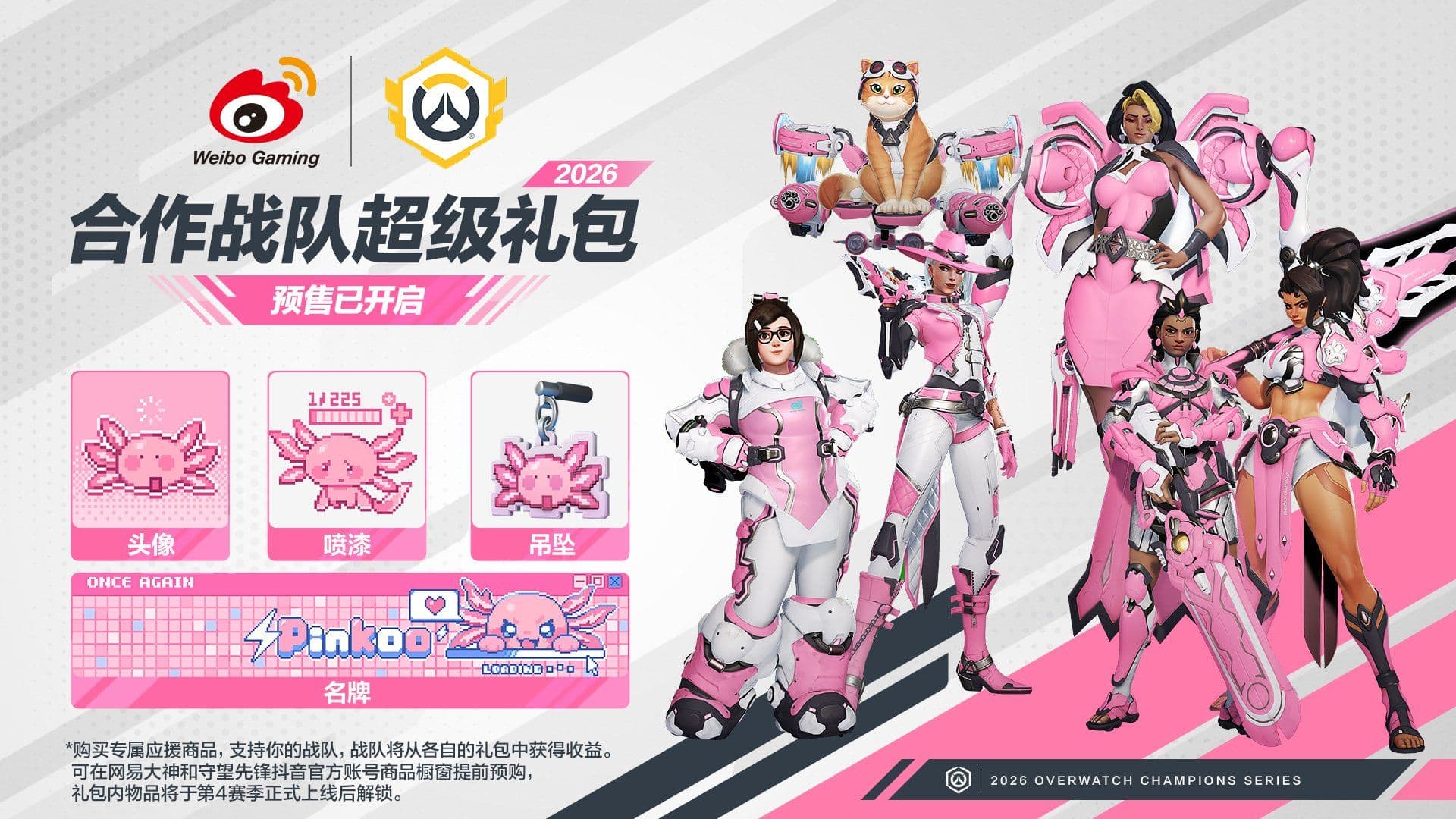 Weibo Gaming OWCS Team Skins