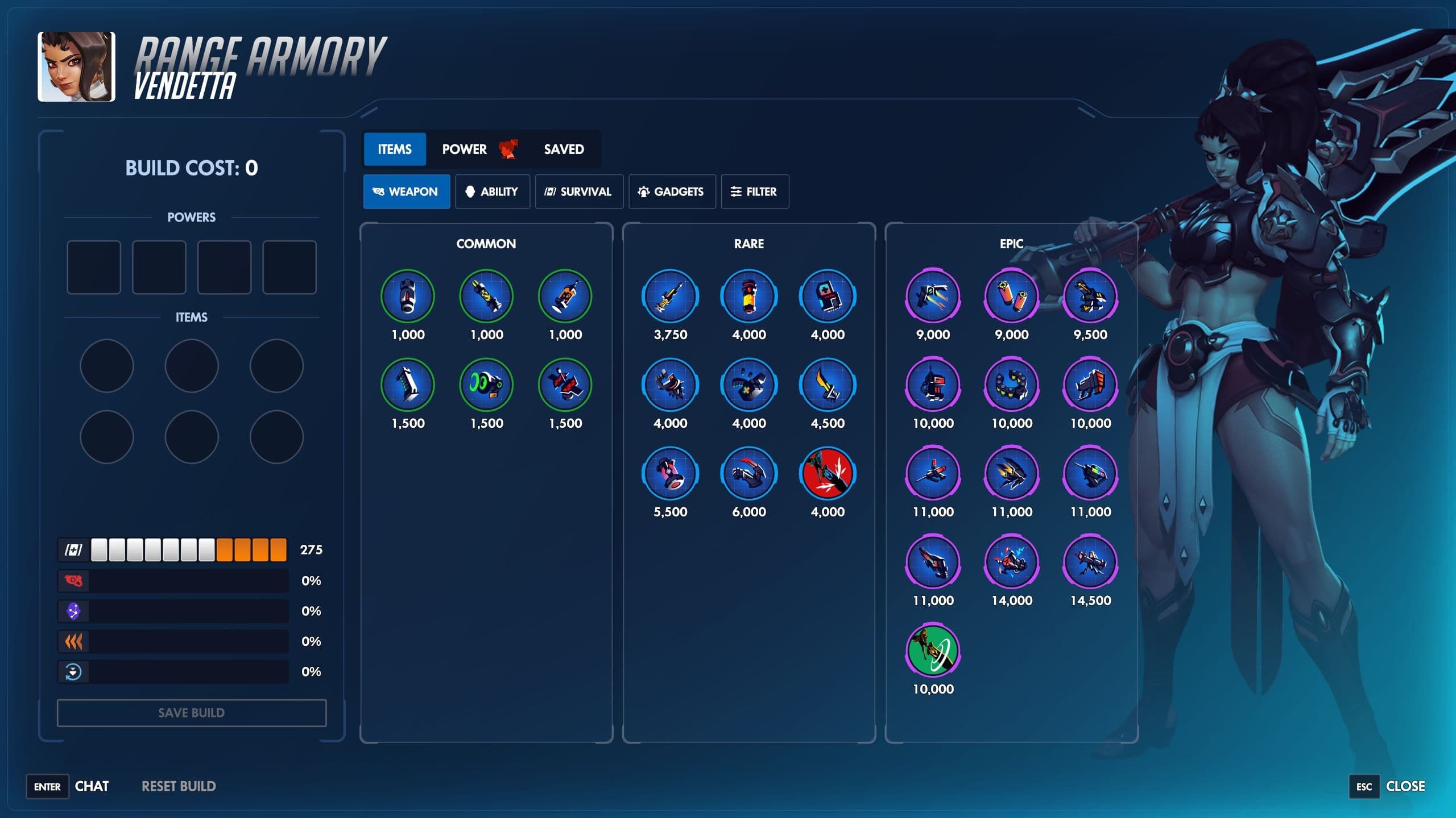 Overwatch Armory UI Refresh