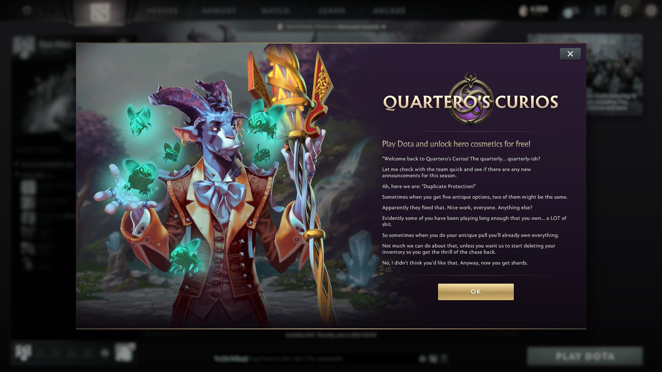 Quartero announced that there was a small bug correction as well.