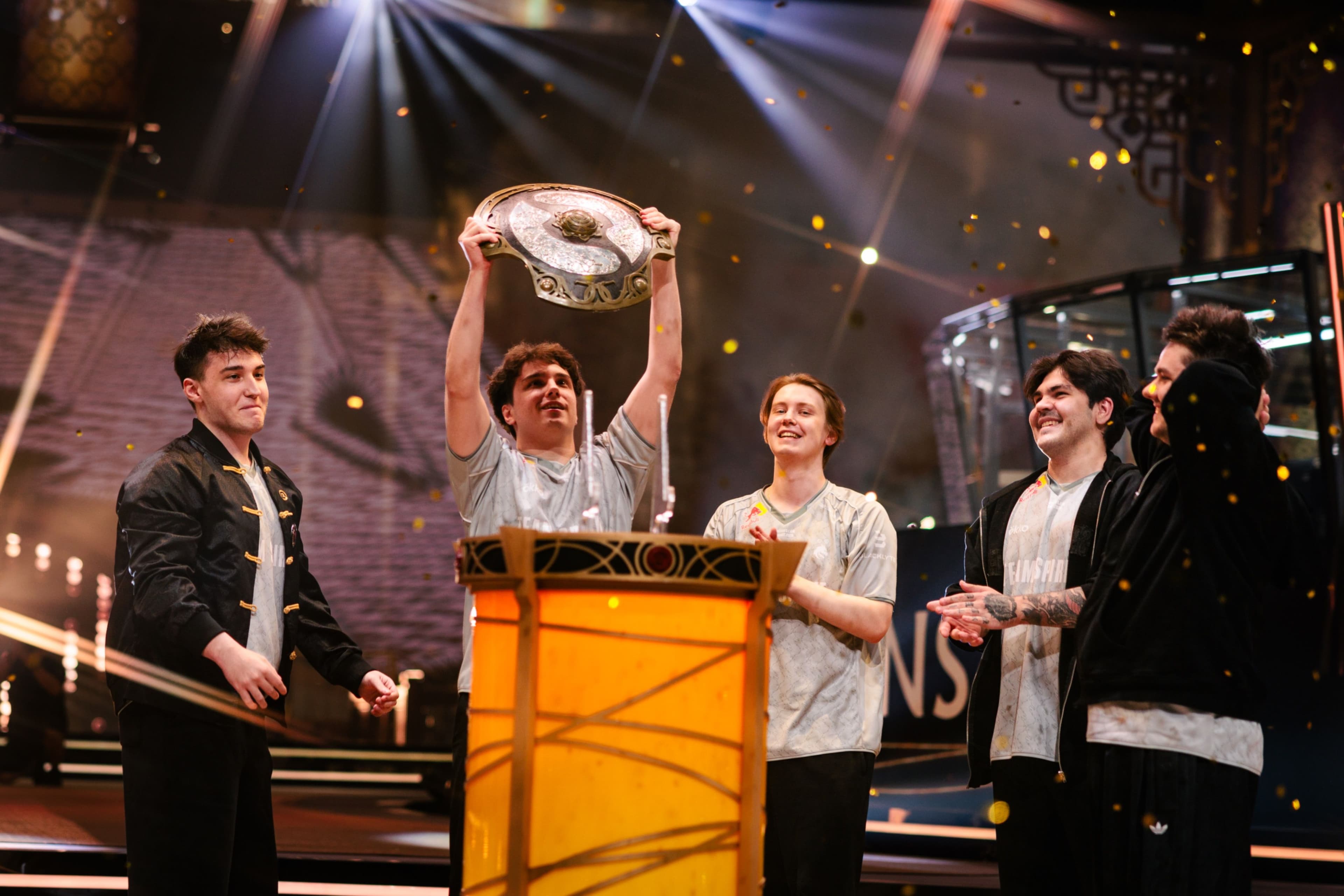 Team Spirit is the first three-times TI Champion.