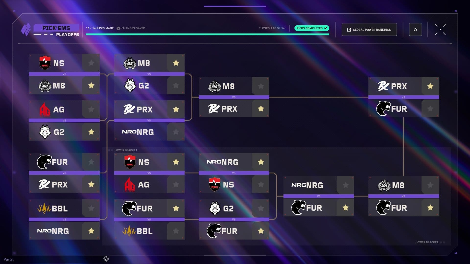 Strafe's VALORANT Masters Santiago 2026 Playoffs Picks