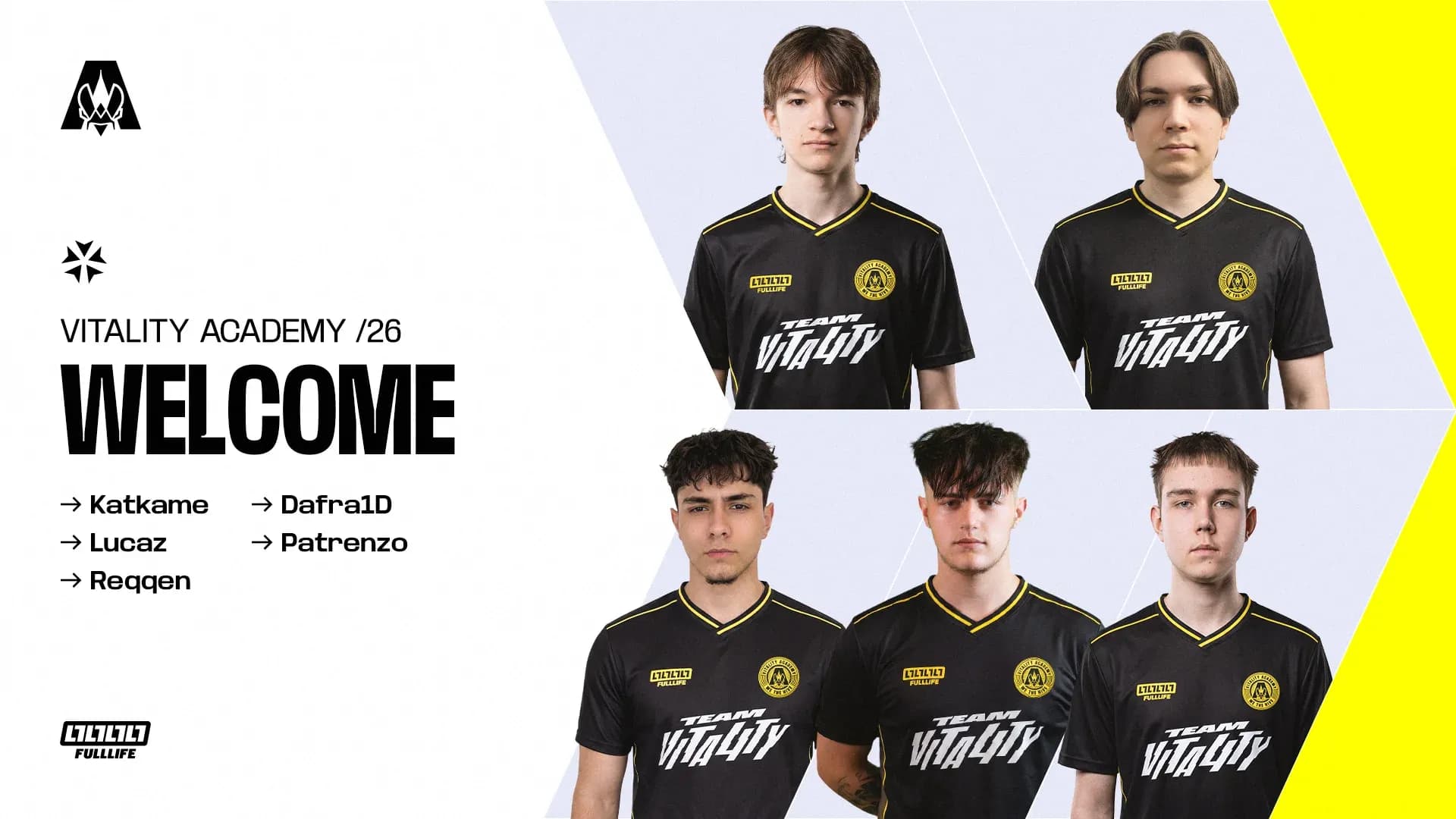 Team Vitality presenta su roster academy de CS2