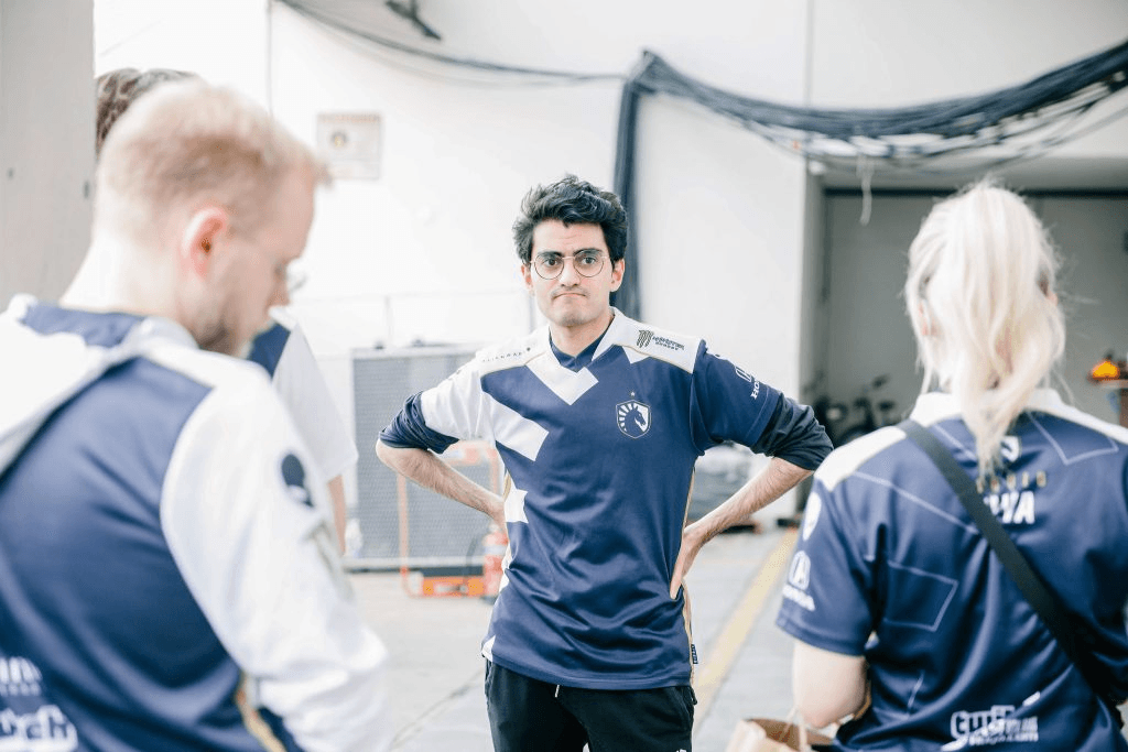 iNSaNiA no International 2022, depois de ser eliminada pela Team Secret. Crédito: Valve