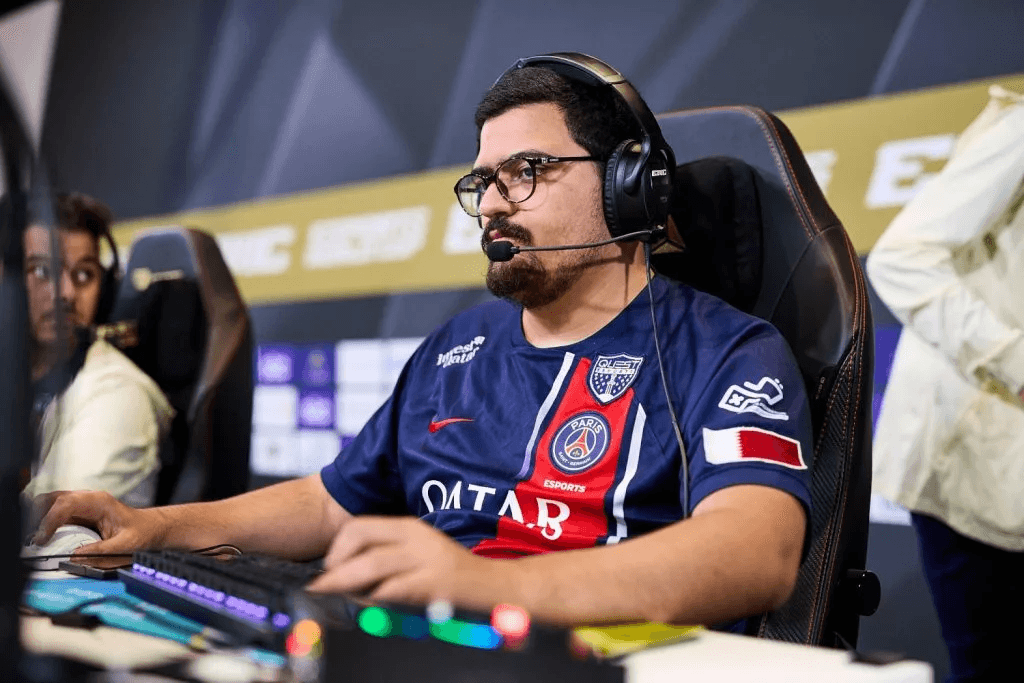 OmaR no Riyadh Masters 2024. (Créditos: Copa do Mundo de Esports)