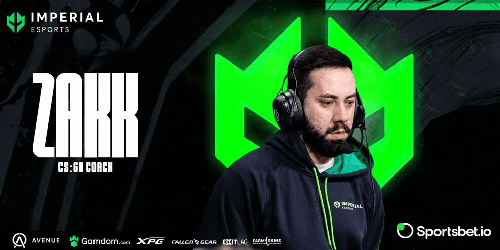 O técnico zakk da Imperial está de volta ao servidor, mas não pode replicar o impacto de Boltz no jogo por razões óbvias (créditos: Imperial)