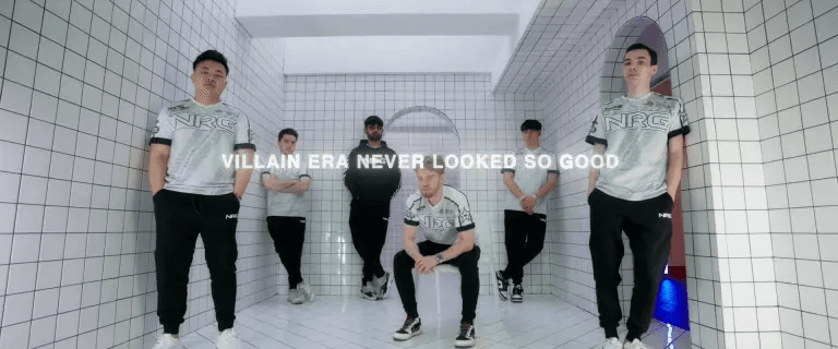 A escalação da NRG Valorant para 2024 (créditos: captura de tela do anúncio da NRG // YouTube)