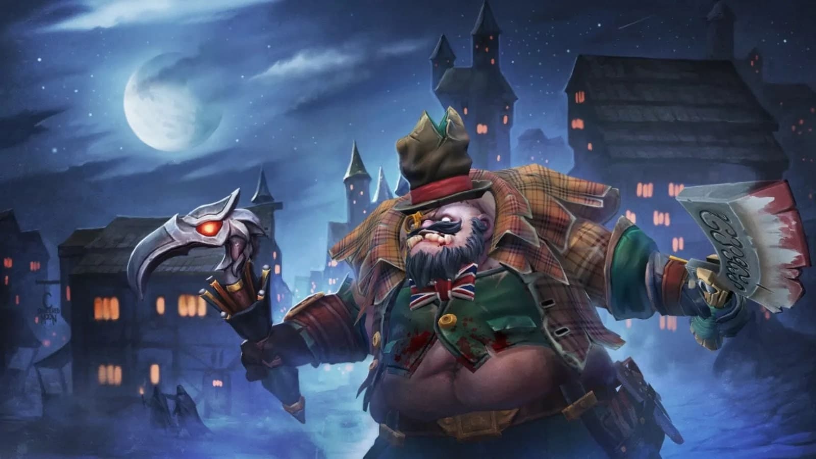 Pudge é o rei do Dota 2 mas fica em terceiro no metagame atual.