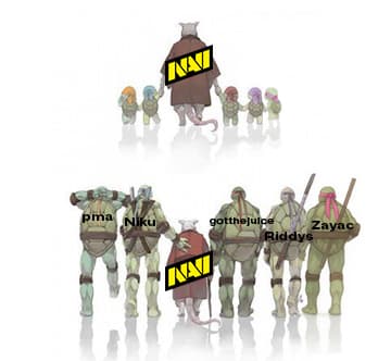 A Natus Vincere deu tempo e espaço para eles crescerem.