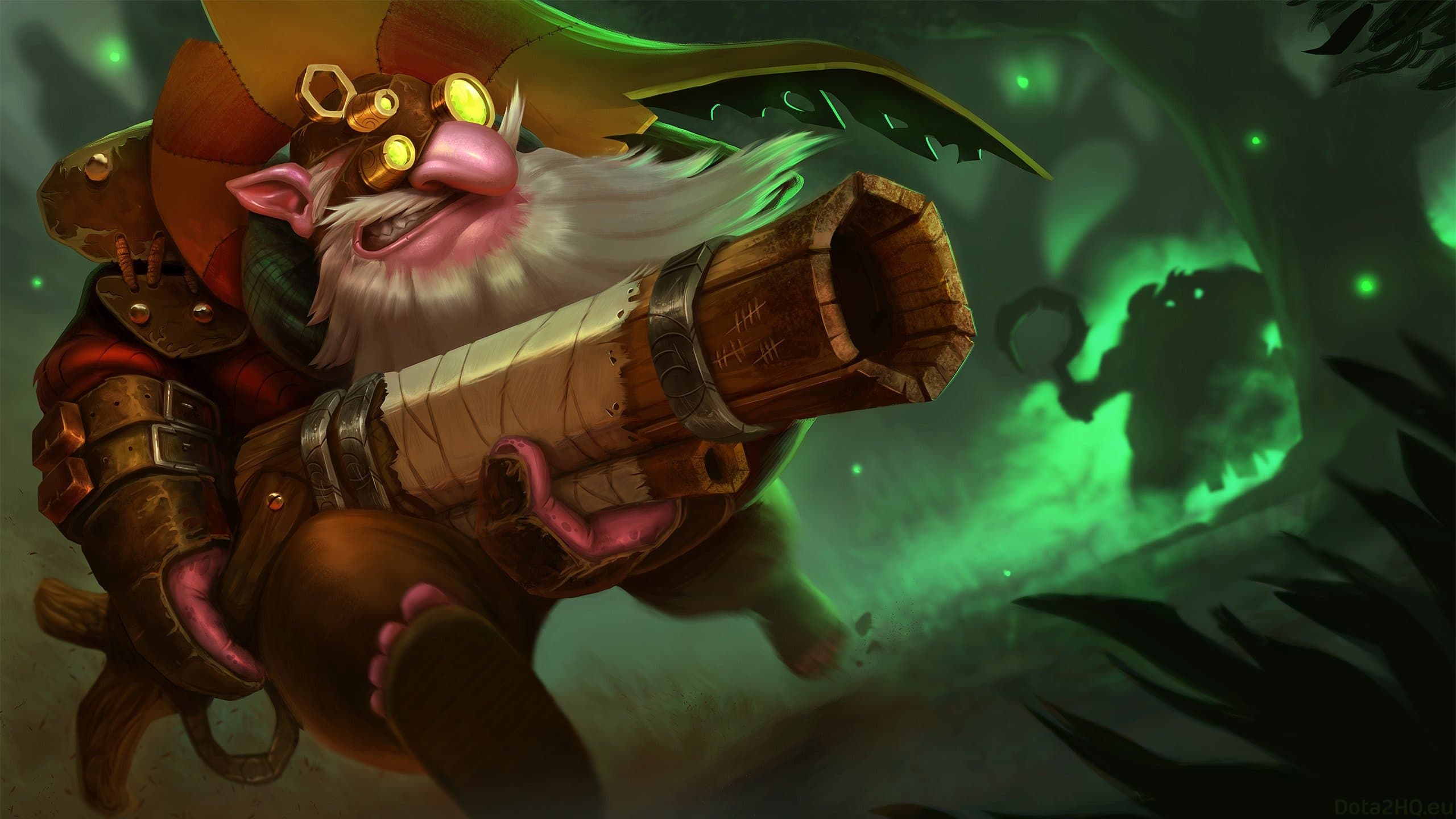 Sniper correu da midlane como quem corre de um hook vindo da jungle.