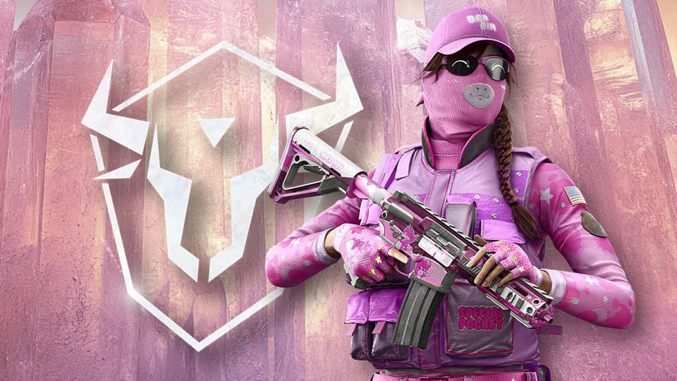 r6 share w7m ASH skin