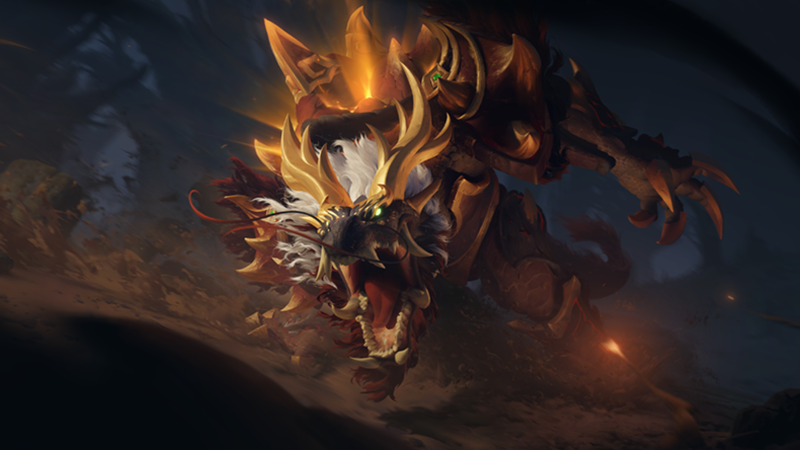 Dragon Hoard is Dota 2's first Ancient skin