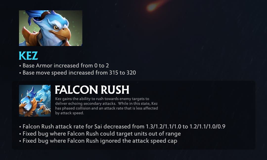 Valve buffs Kez instantly