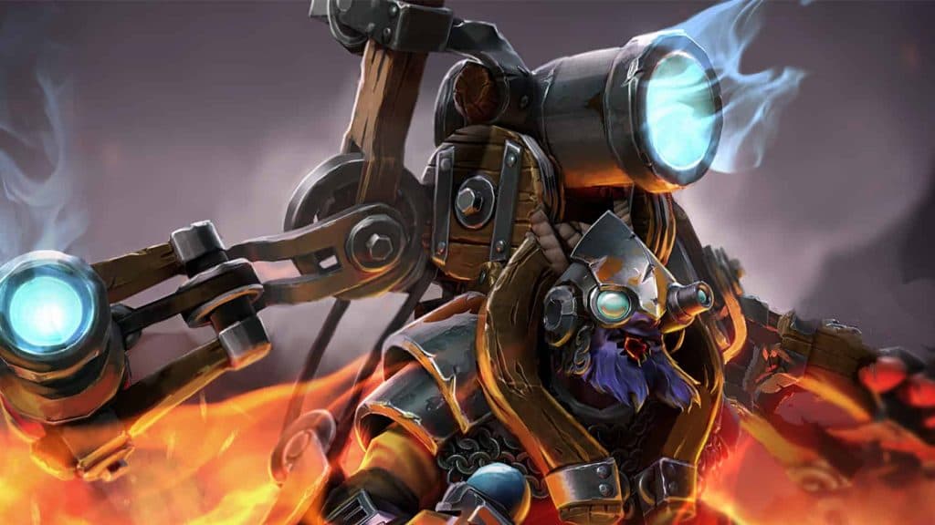 Tinker took big hits in Dota 2 patch 7.36c.
