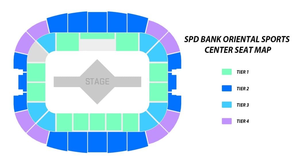 Perfect World Major seating map