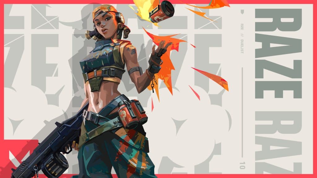 Raze, valorant duelist