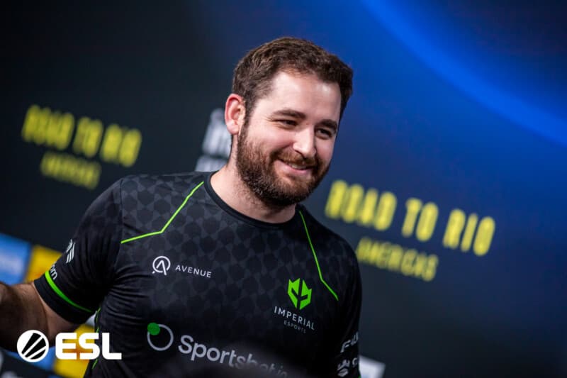 FalleN is the biggest Brazilian name in the middle of the this intense roster changes (credits: Draft5.com)