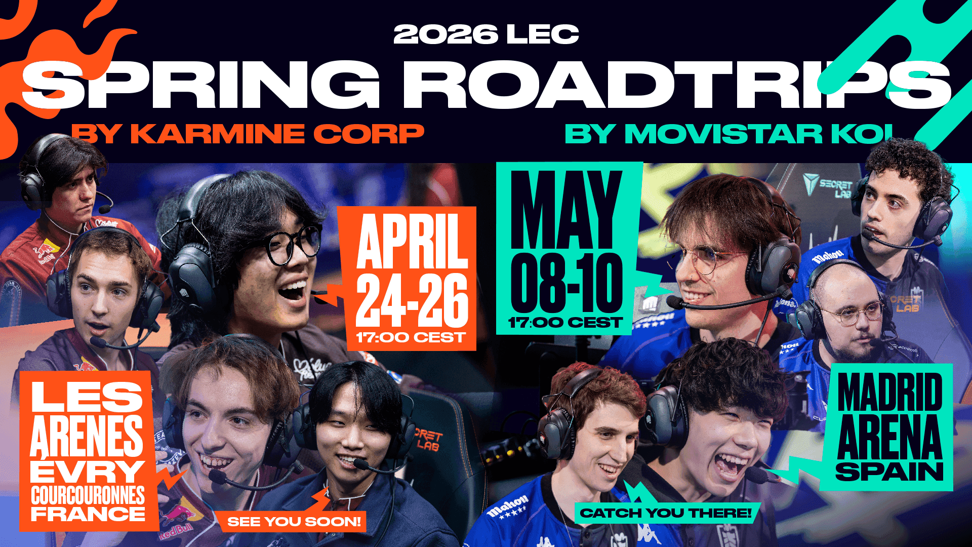 Espanha e França são os próximos destinos do Roadshow da LEC