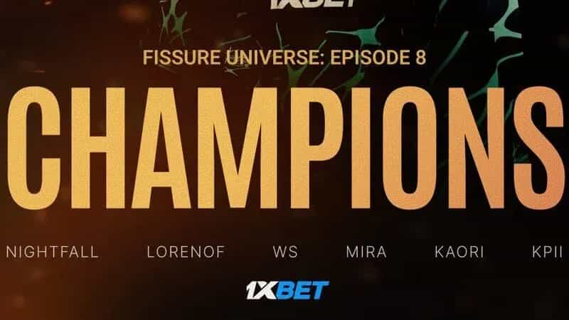 Aurora Gaming are the FISSURE Universe Episode 8 Champions