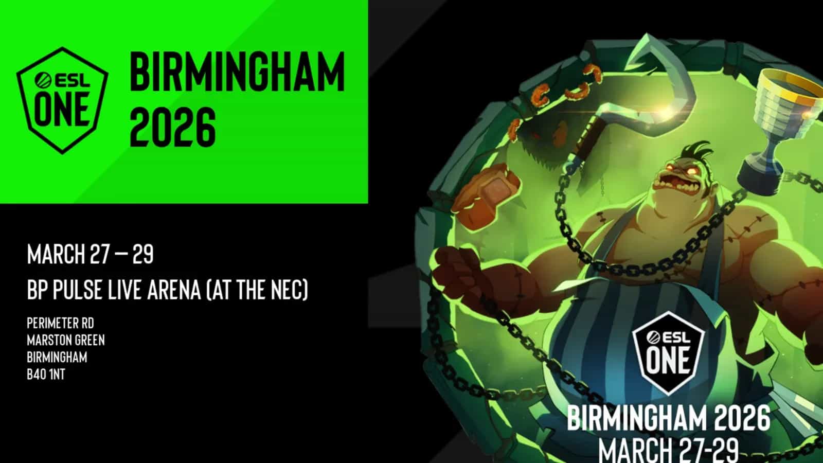 ESL One Birmingham: Format, Schedule, Fixtures and More