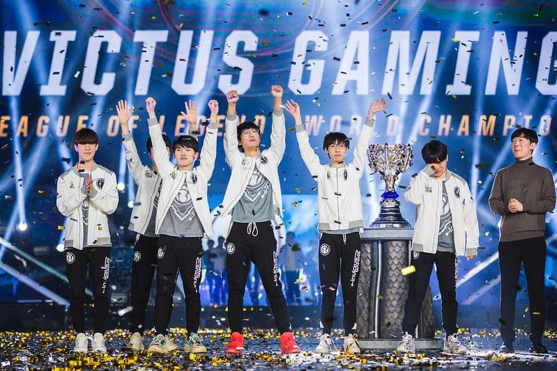 Invictus Gaming deliver China's first World Championship. Credit: Riot Games