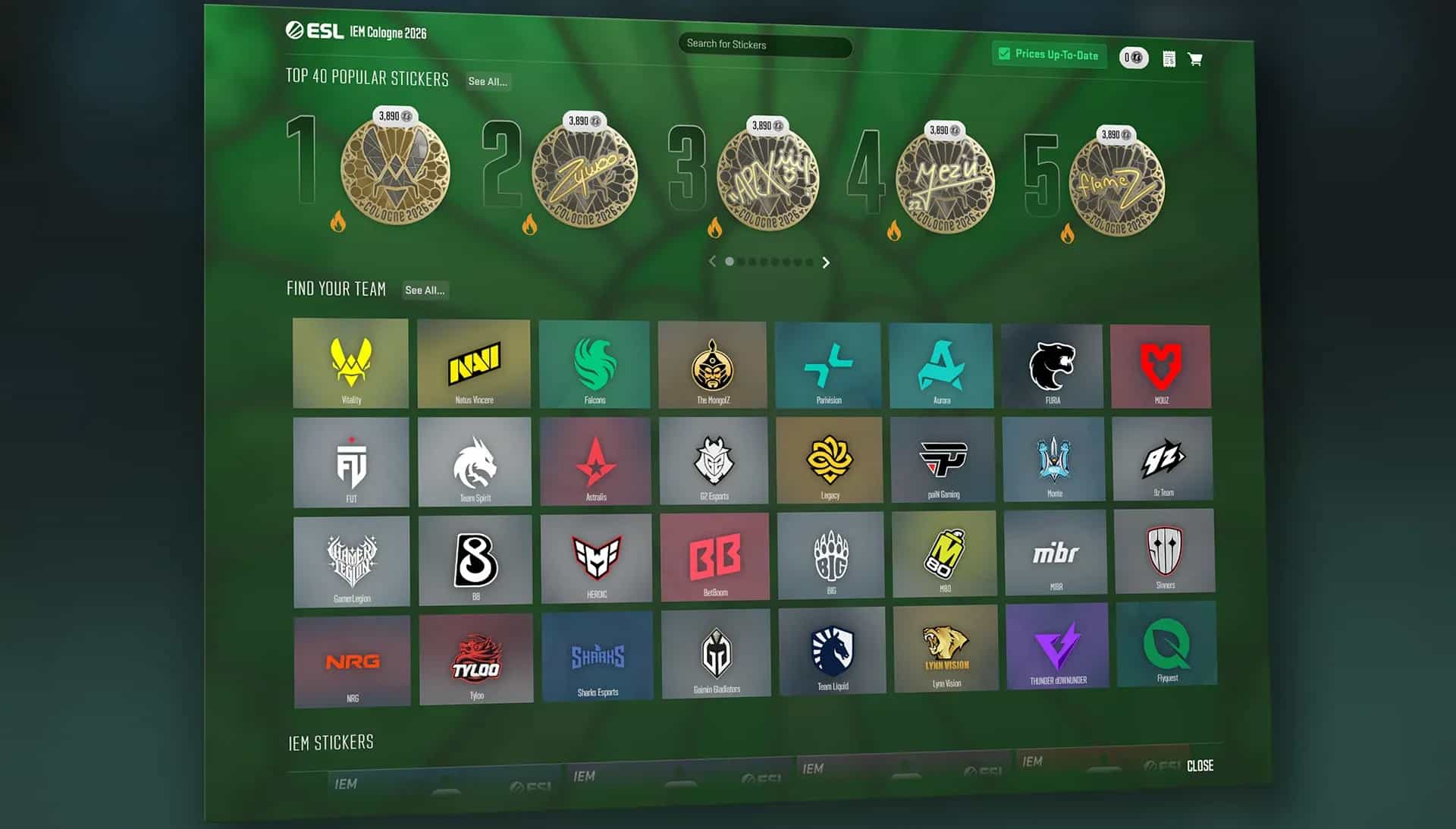No Souvenir Packages or Sticker Capsules for 2026 IEM Cologne Major: New CS2 Major Hub Overhaul Explained