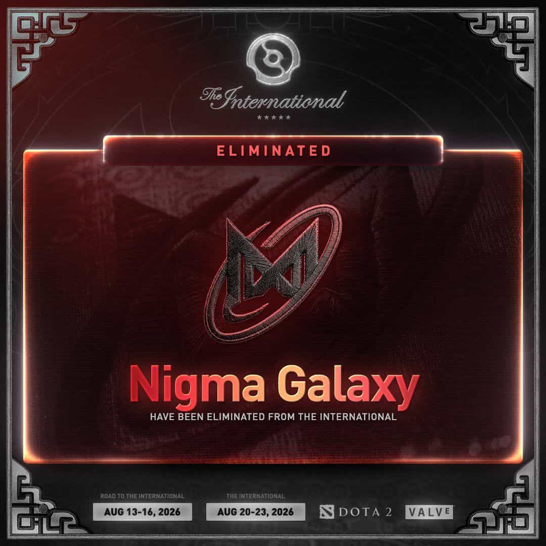 Boom Boys Eliminate Nigma Galaxy From The International 2026