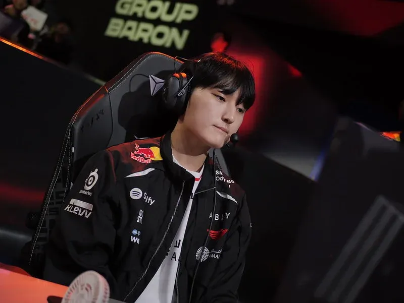 T1’s new generation AD Carry Peyz was undoubtedly the MVP for his team this series, delivering above and beyond in the most crucial moments. Credit: LCK