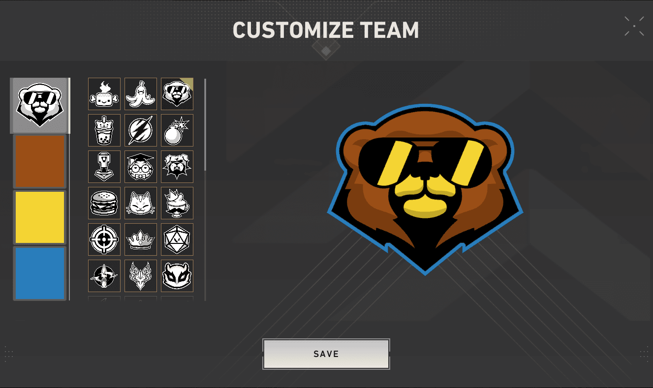 Make your team's logo a fearsome one to behold!