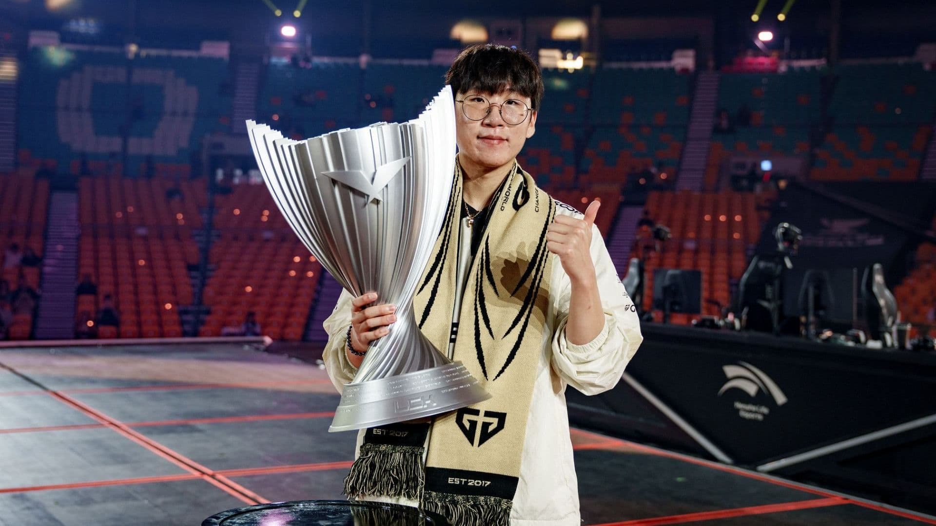 Ruler won his last Worlds title in 2017 with Samsung Galaxy (Photo by LCK/Riot Games)