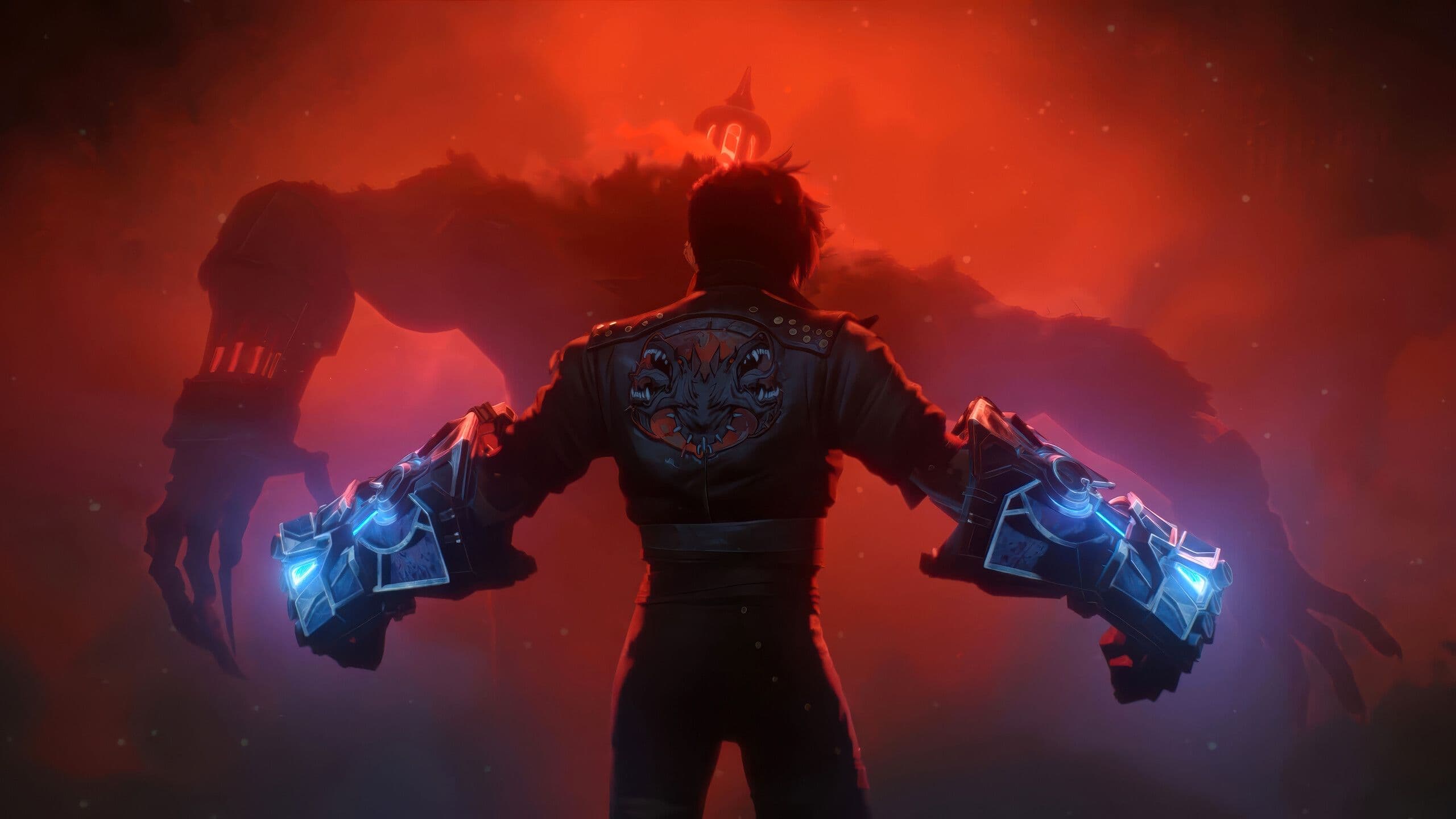 Vi and Warwick in Arcane Season 2 (Photo by Riot Games)