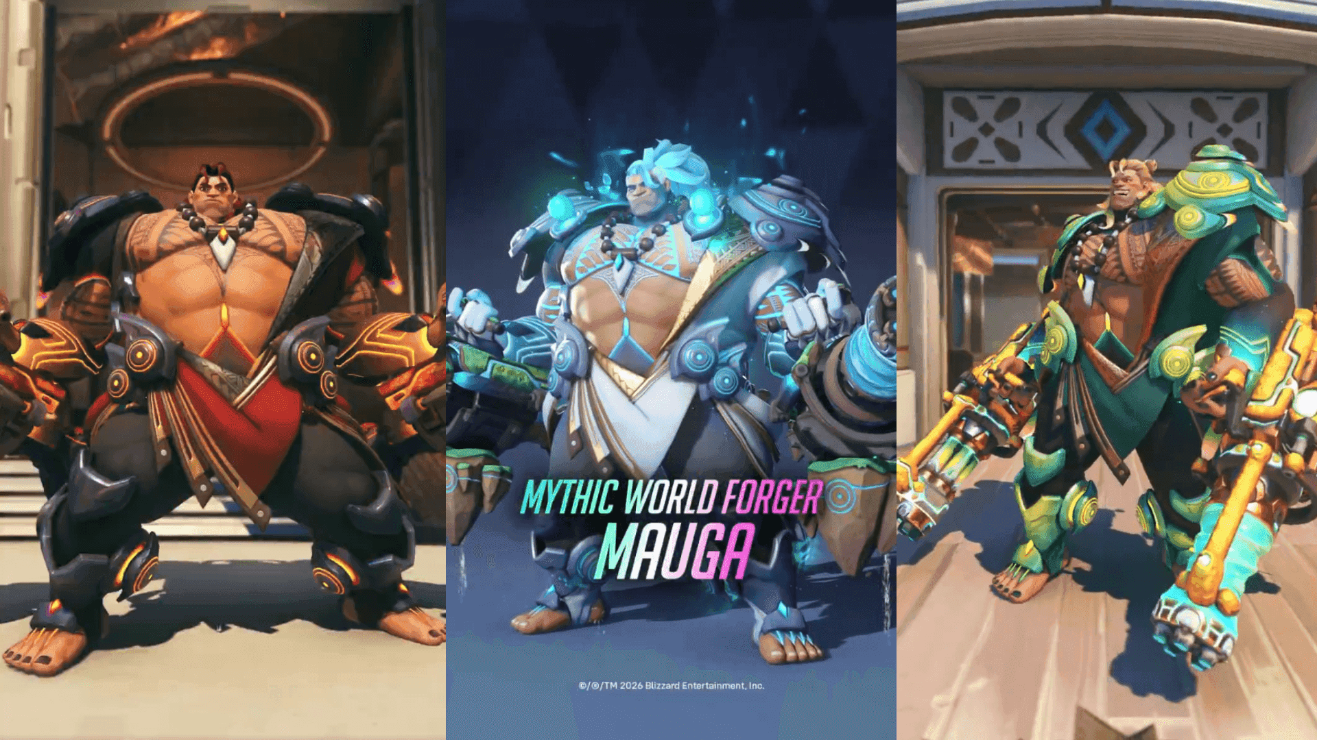 Overwatch Unveils Mauga’s First Mythic Skin Ahead of Midseason Patch