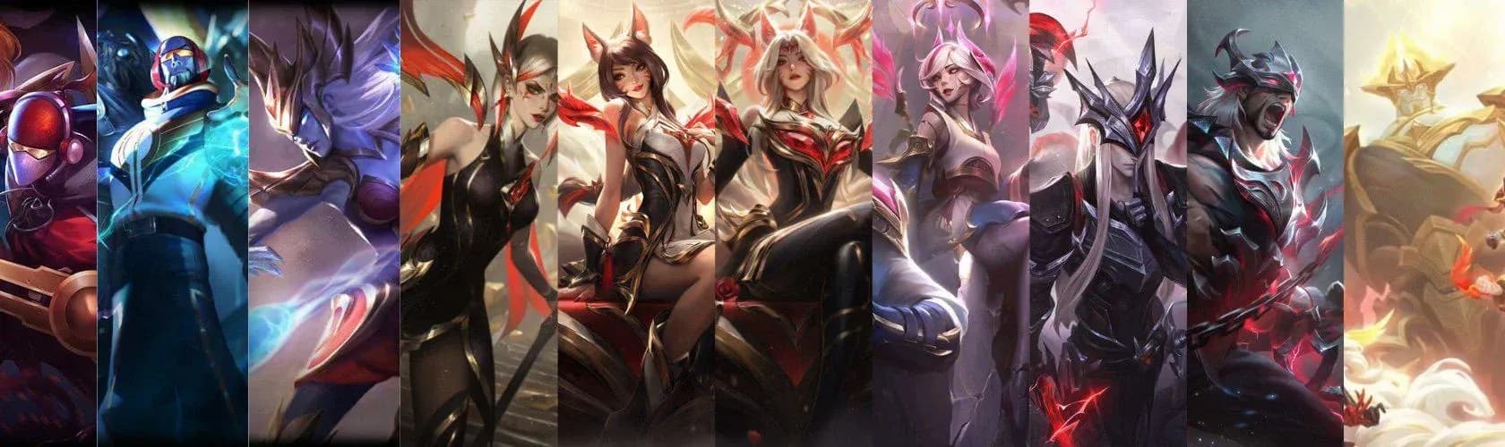 All Faker skins in League Of Legends (Image Source: @YujinnieHa on X)